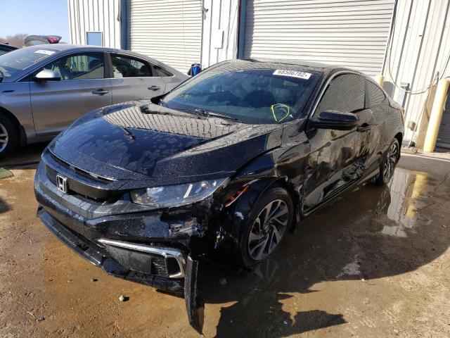 Photo 2 from auction – 2019 HONDA CIVIC LX with VIN 2HGFC4B62KH303033