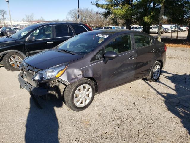 KIA RIO EX 2015 with VIN KNADN4A34F6466584 - Photo from auction