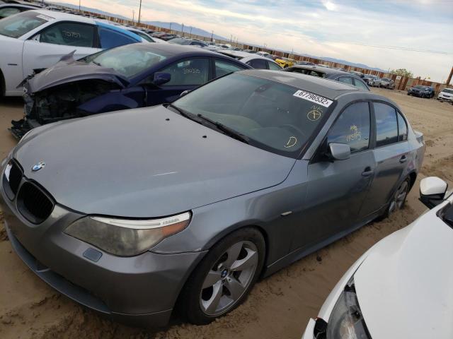 BMW 525 XI 2007 with VIN WBANF33587CW69894 - Photo from auction