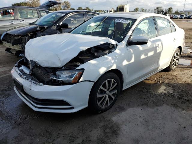 VOLKSWAGEN JETTA SE 2017 with VIN 3VWDB7AJ0HM415871 - Photo from auction