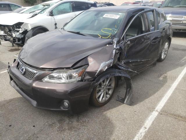 LEXUS CT 200 2011 with VIN JTHKD5BH0B2033728 - Photo from auction