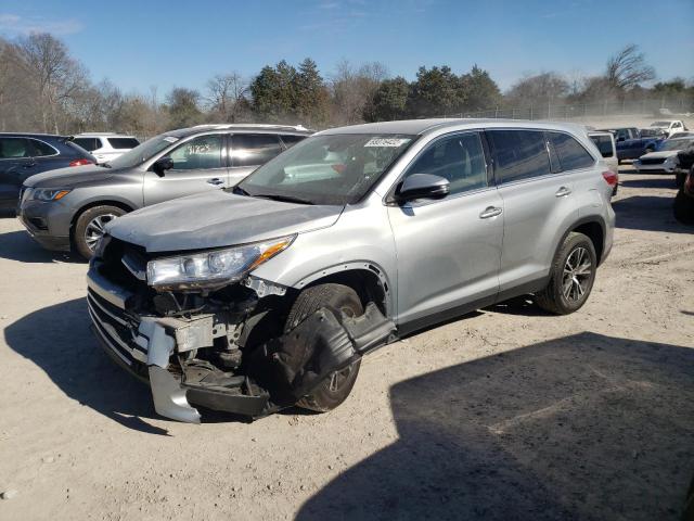 TOYOTA HIGHLANDER 2019 with VIN 5TDZARFH3KS042118 - Photo from auction