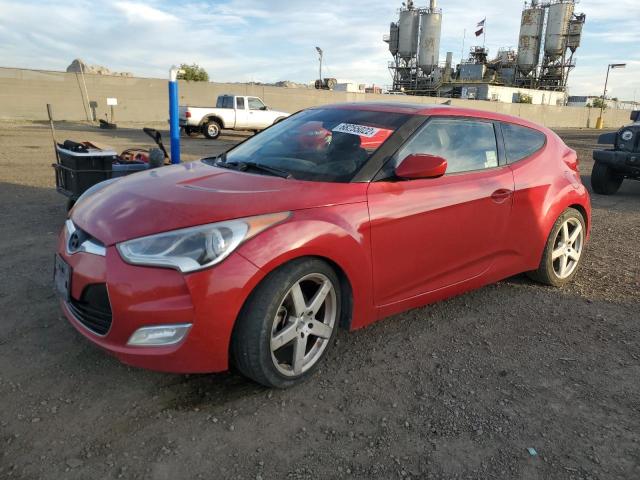 HYUNDAI VELOSTER 2013 with VIN KMHTC6AD4DU108589 - Photo from auction