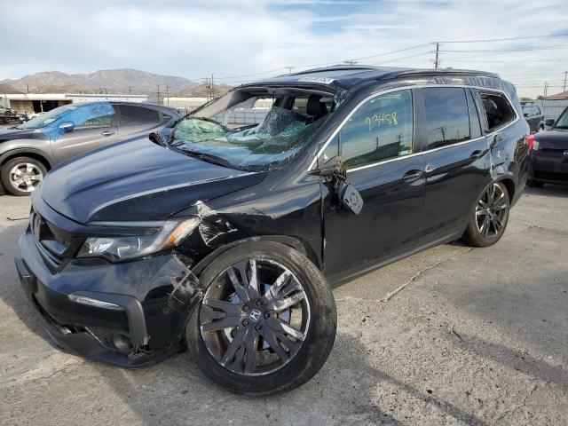 HONDA PILOT SE 2021 with VIN 5FNYF5H27MB030513 - Photo from auction