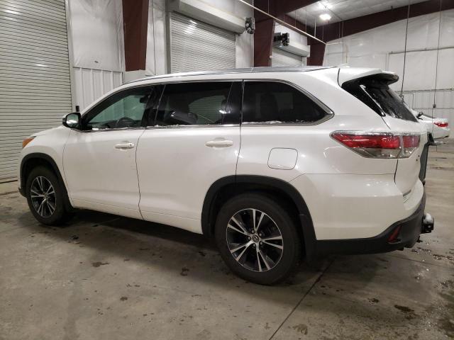 Photo 2 from auction – 2016 TOYOTA HIGHLANDER with VIN 5TDJKRFH9GS292724