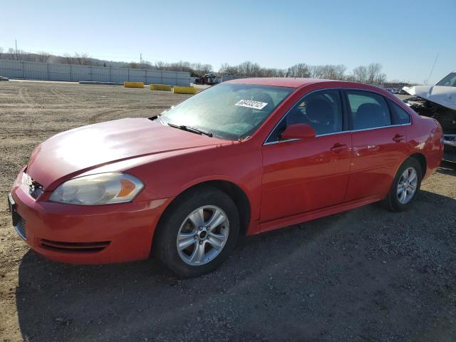 CHEVROLET IMPALA LS 2012 with VIN 2G1WF5E38C1278591 - Photo from auction