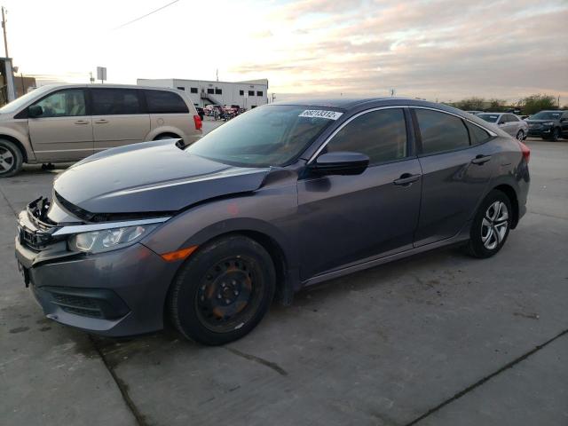 HONDA CIVIC LX 2016 with VIN 19XFC2F57GE024829 - Photo from auction