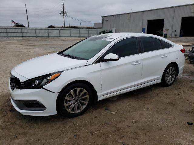HYUNDAI SONATA SPO 2017 with VIN 5NPE34AF7HH596262 - Photo from auction
