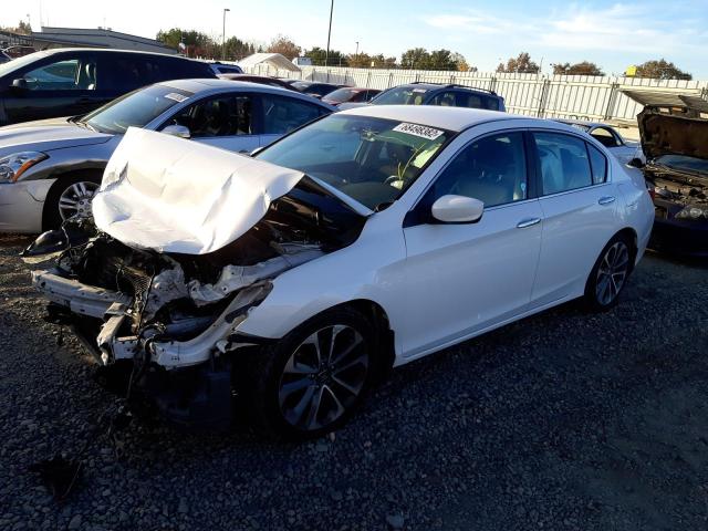 HONDA ACCORD SPO 2015 with VIN 1HGCR2F55FA168450 - Photo from auction