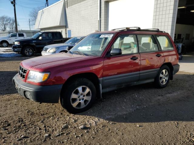 SUBARU FORESTER L 2000 with VIN JF1SF6351YH706902 - Photo from auction