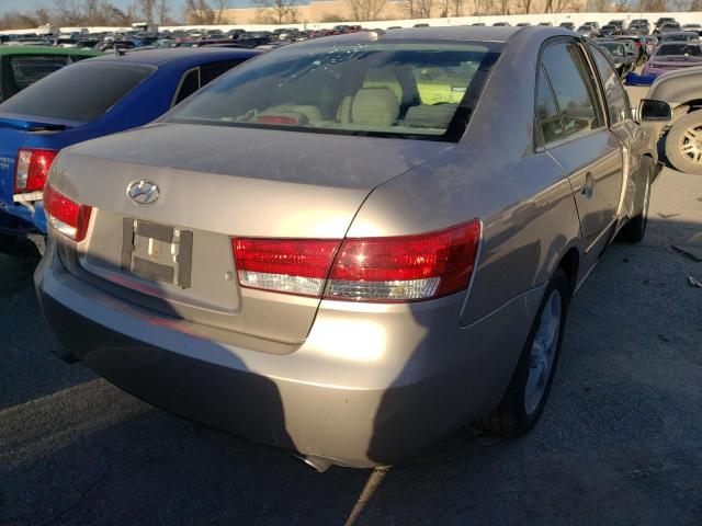 Photo 4 from auction – 2007 HYUNDAI SONATA SE with VIN 5NPEU46FX7H269374
