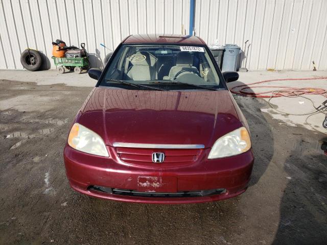 Photo 5 from auction – 2002 HONDA CIVIC LX with VIN 2HGES16532H529869