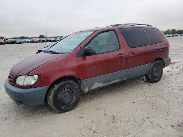 TOYOTA SIENNA CE 2001 with VIN 4T3ZF19C01U404695 - Photo from auction