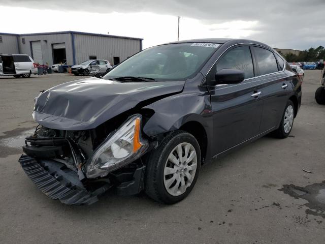NISSAN SENTRA S 2014 with VIN 3N1AB7AP0EY221567 - Photo from auction