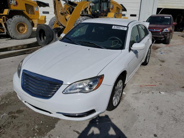 CHRYSLER 200 LX 2012 with VIN 1C3CCBAB3CN130186 - Photo from auction
