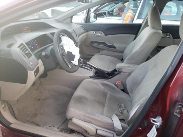 Photo 7 from auction – 2012 HONDA CIVIC LX with VIN 2HGFB2F5XCH537625