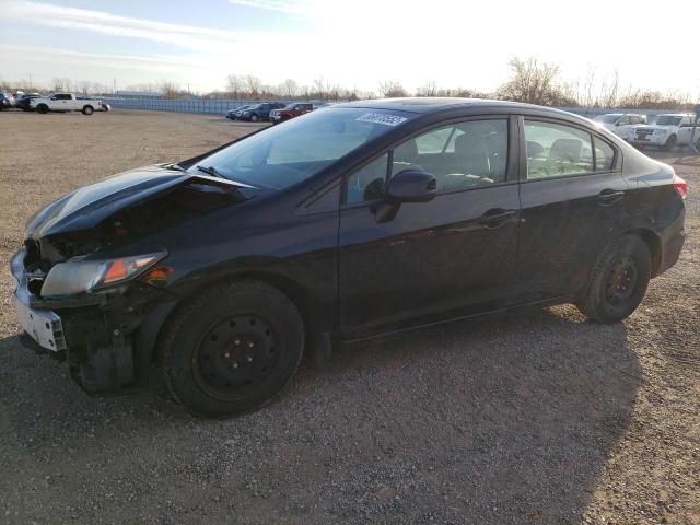 Photo 1 from auction – 2013 HONDA CIVIC LX with VIN 2HGFB2F49DH012340