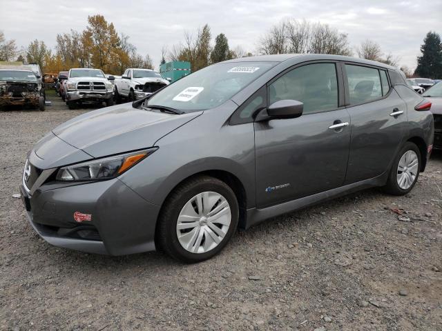NISSAN LEAF S 2018 with VIN 1N4AZ1CPXJC317606 - Photo from auction