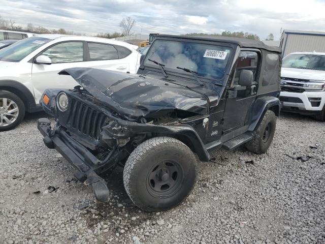 JEEP WRANGLER 2003 with VIN 1J4FA59S23P370123 - Photo from auction