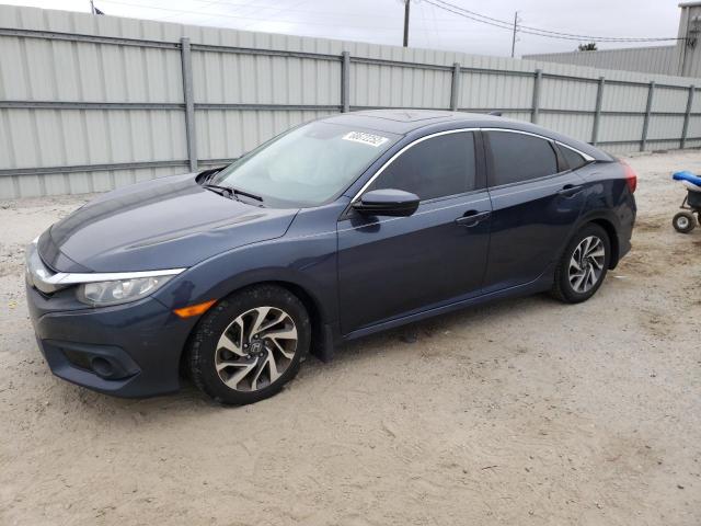 HONDA CIVIC EX 2017 with VIN 19XFC2F81HE068546 - Photo from auction