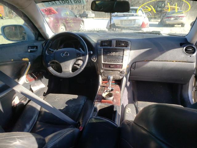 Photo 8 from auction – 2008 LEXUS IS 250 with VIN JTHBK262485052476