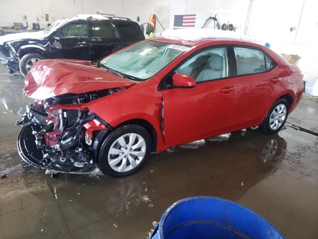 TOYOTA COROLLA L 2015 with VIN 2T1BURHE5FC462408 - Photo from auction