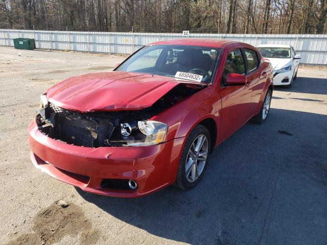 DODGE AVENGER SX 2012 with VIN 1C3CDZEG0CN215286 - Photo from auction