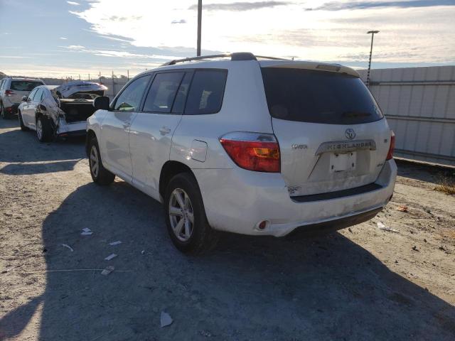 Photo 2 from auction – 2008 TOYOTA HIGHLANDER with VIN JTEES41A582055036