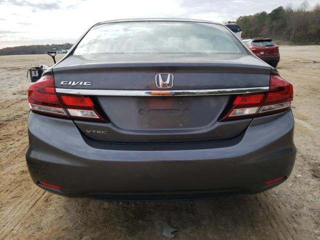 Photo 6 from auction – 2014 HONDA CIVIC LX with VIN 2HGFB2F52EH552946