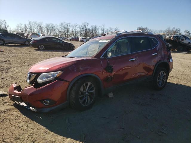 NISSAN ROGUE S 2016 with VIN KNMAT2MV8GP728809 - Photo from auction