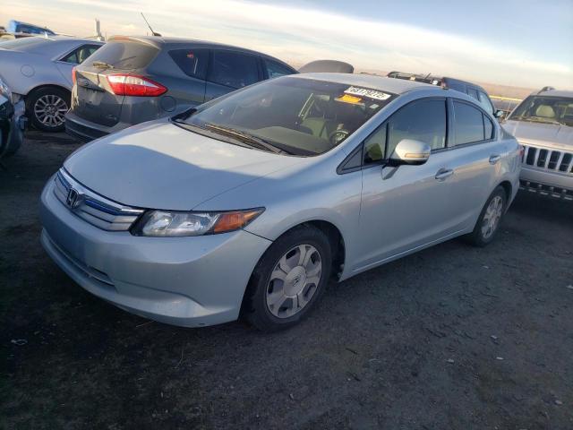 HONDA CIVIC HYBR 2012 with VIN JHMFB4F29CS007122 - Photo from auction