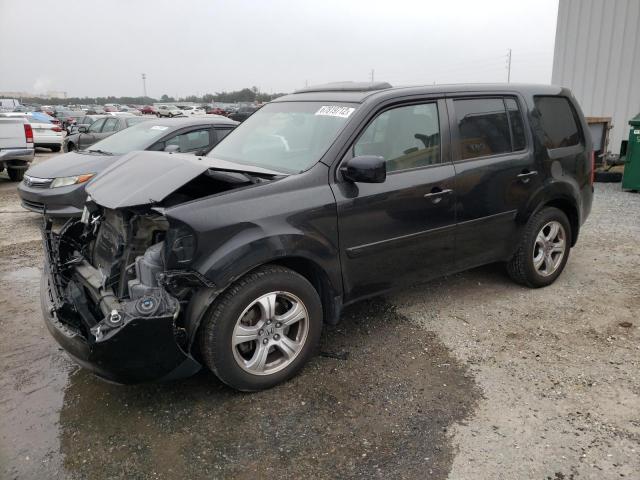 HONDA PILOT EXL 2013 with VIN 5FNYF3H52DB022088 - Photo from auction