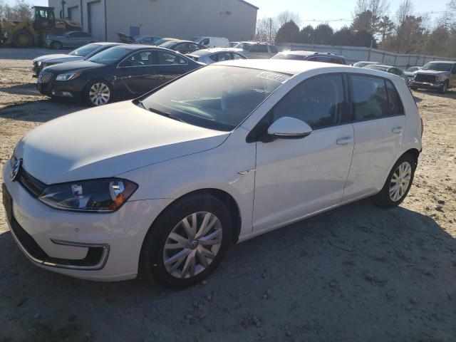 VOLKSWAGEN E-GOLF LIM 2015 with VIN WVWKP7AU7FW910121 - Photo from auction