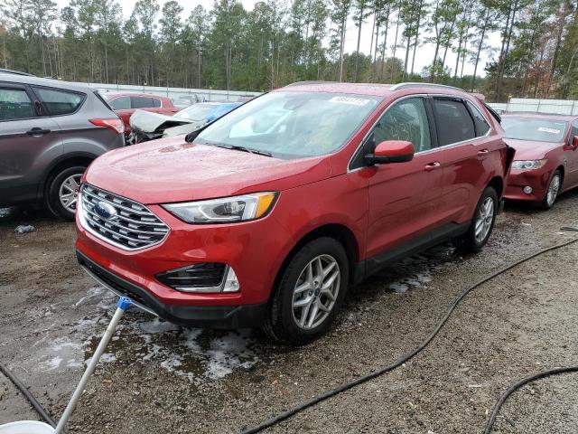FORD EDGE SEL 2021 with VIN 2FMPK4J95MBA41981 - Photo from auction