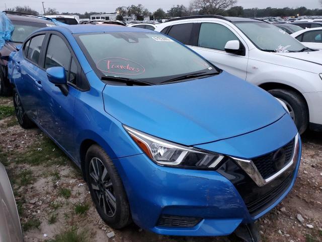 NISSAN VERSA SV 2021 with VIN 3N1CN8EV4ML919013 - Photo from auction