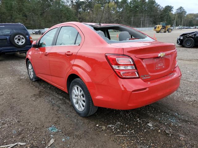 Photo 2 from auction – 2020 CHEVROLET SONIC LT with VIN 1G1JD5SB5L4100704
