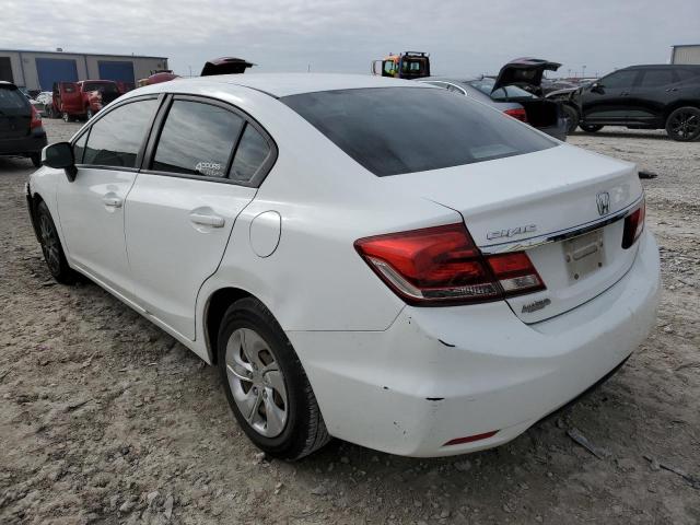 Photo 2 from auction – 2013 HONDA CIVIC LX with VIN 2HGFB2F55DH301384