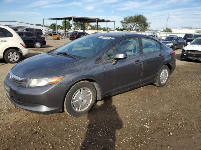 HONDA CIVIC LX 2012 with VIN 19XFB2F58CE359286 - Photo from auction