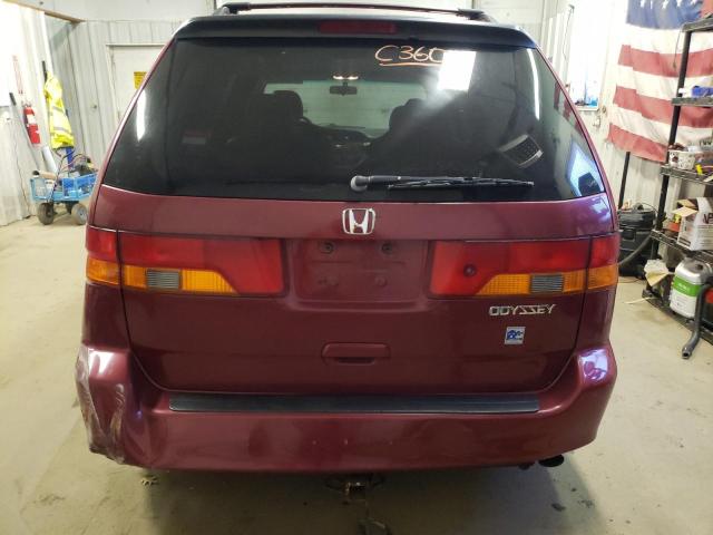 Photo 6 from auction – 2002 HONDA ODYSSEY EX with VIN 2HKRL18062H535798