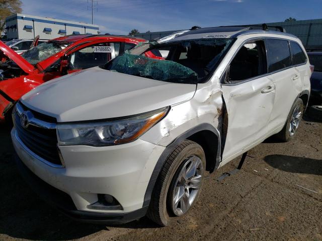 TOYOTA HIGHLANDER 2016 with VIN 5TDYKRFH1GS134554 - Photo from auction