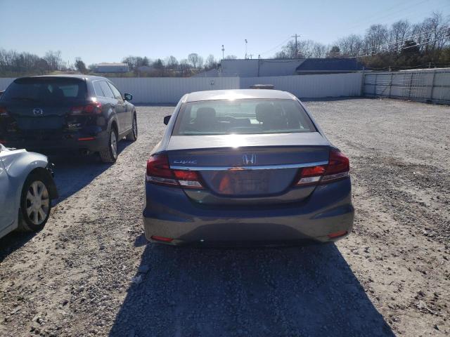 Photo 6 from auction – 2013 HONDA CIVIC LX with VIN 19XFB2F51DE063415