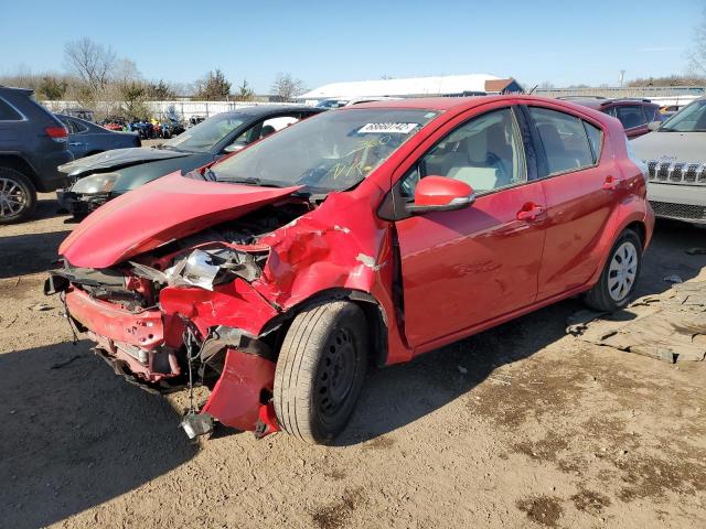 TOYOTA PRIUS C 2014 with VIN JTDKDTB36E1060341 - Photo from auction