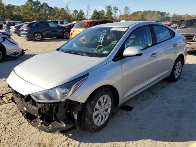 HYUNDAI ACCENT SE 2022 with VIN 3KPC24A67NE168461 - Photo from auction