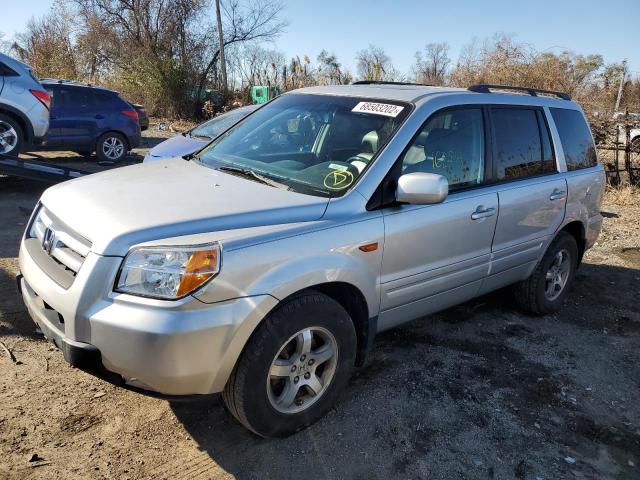 HONDA PILOT EXL 2007 with VIN 5FNYF18627B017409 - Photo from auction