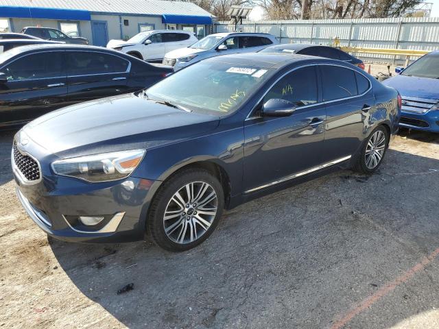 KIA CADENZA PR 2014 with VIN KNALN4D72E5123450 - Photo from auction