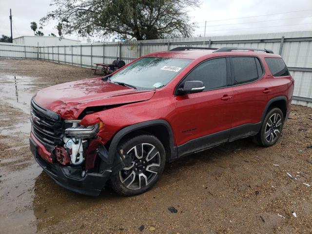 GMC ACADIA SLT 2021 with VIN 1GKKNMLS8MZ209569 - Photo from auction