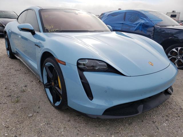 Photo 1 from auction – 2020 PORSCHE TAYCAN TUR with VIN WP0AC2Y13LSA72214