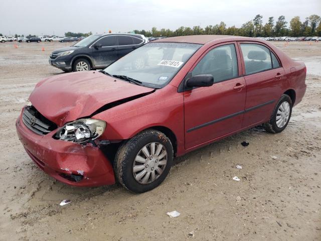 TOYOTA COROLLA CE 2004 with VIN 1NXBR32E04Z300169 - Photo from auction