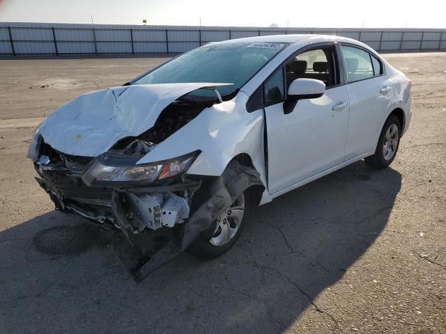 HONDA CIVIC LX 2015 with VIN 19XFB2F5XFE286572 - Photo from auction