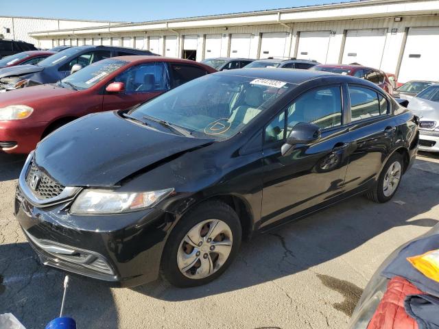 Photo 1 from auction – 2013 HONDA CIVIC LX with VIN 2HGFB2F52DH554016